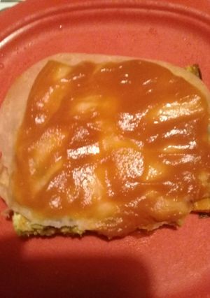 Una foto de Tortilla de papas a la napolitana