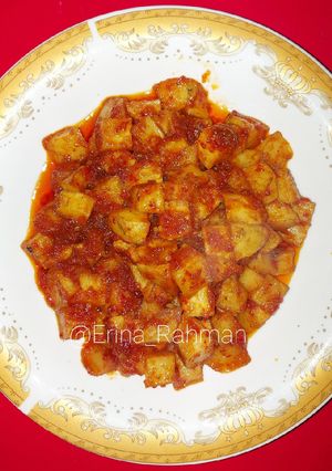 Foto resep Kentang Goreng Balado Dijamin Enak