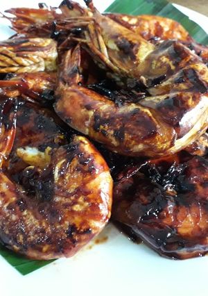 Foto resep Udang bakar saus madu