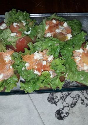 Una foto de Tomates rellenos🍅