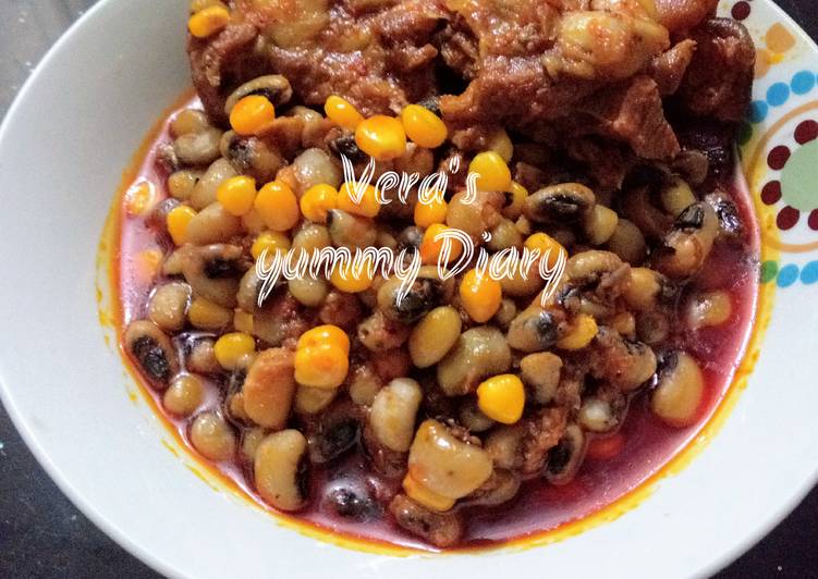 Recipe: Appetizing Beans and corn porridge