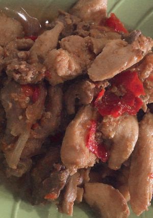 Foto resep Oseng pedas daging dan ayam