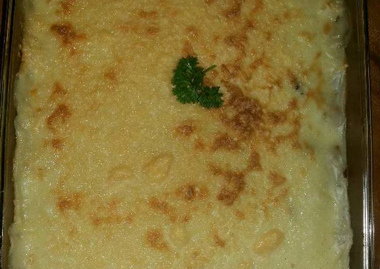 Hachis Parmentier (Mashed potatoes dengan daging cincang)