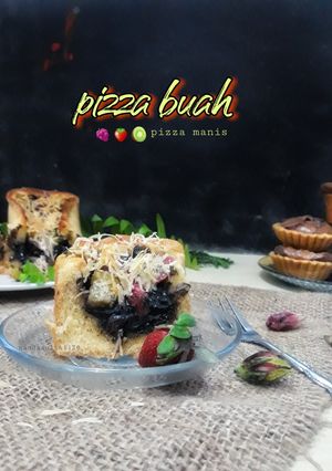 Foto resep Pizza buah