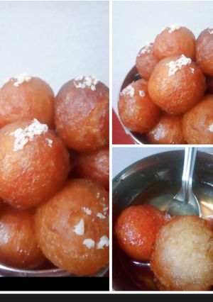குலாப் ஜாமூன் (Gulab jamun recipe in tamil) செய்முறை முக்கிய புகைப்படம்