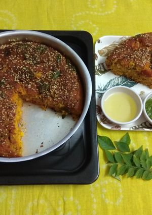 A picture of Gujarati handvo.