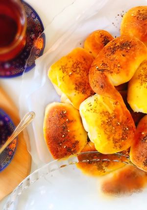 عکسی از دستور فطاير لبنه زعتر
