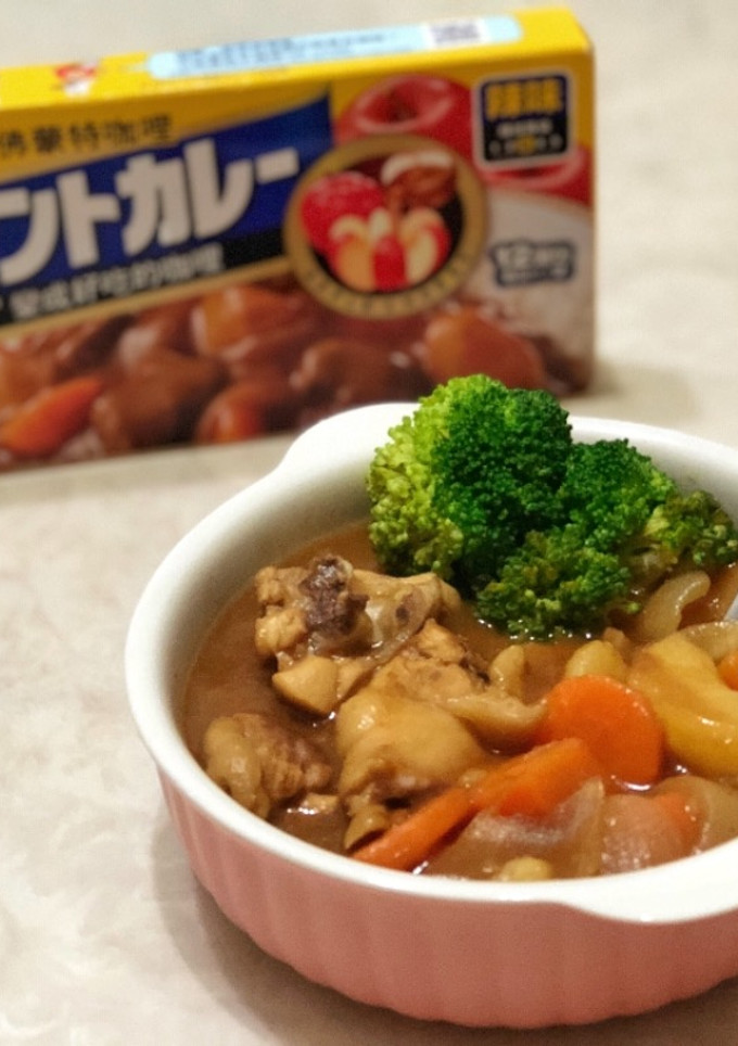 便當菜-佛蒙特咖哩雞 的食譜成品照片