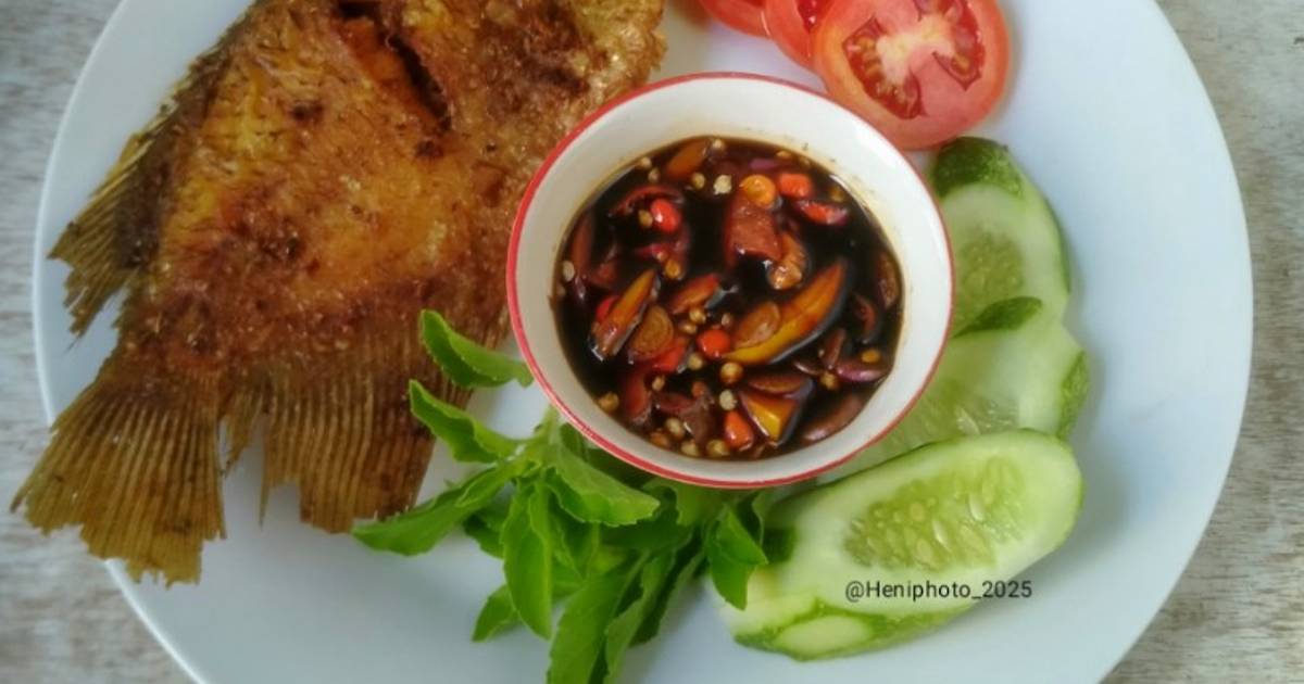 Resep Gurame Goreng Sambal Kecap Dengan Bahan Sederhana