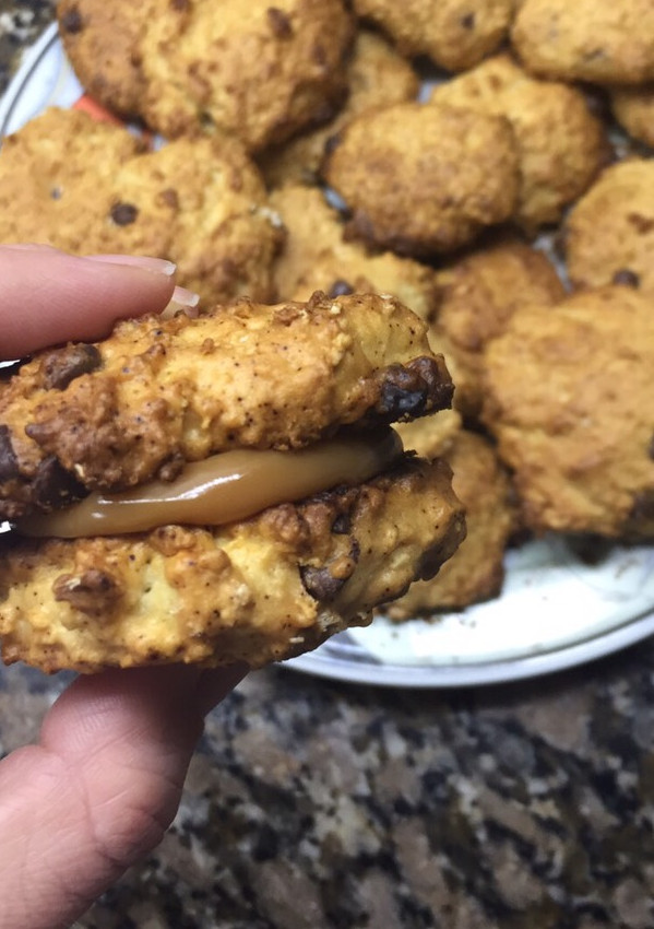 Una foto de Cookies con chips de chocolate