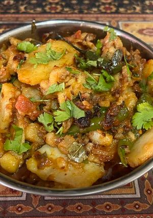 A picture of Balti aloo.