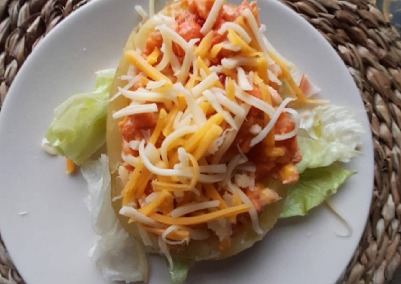 Patatas rellenas marinera (cena o almuerzo frío y #fácil)