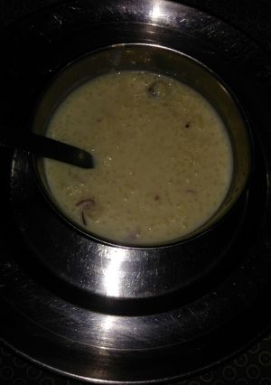 A picture of Sama rice ki kheer.