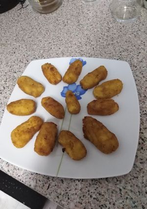 Una foto de Croquetas de atún y jamón