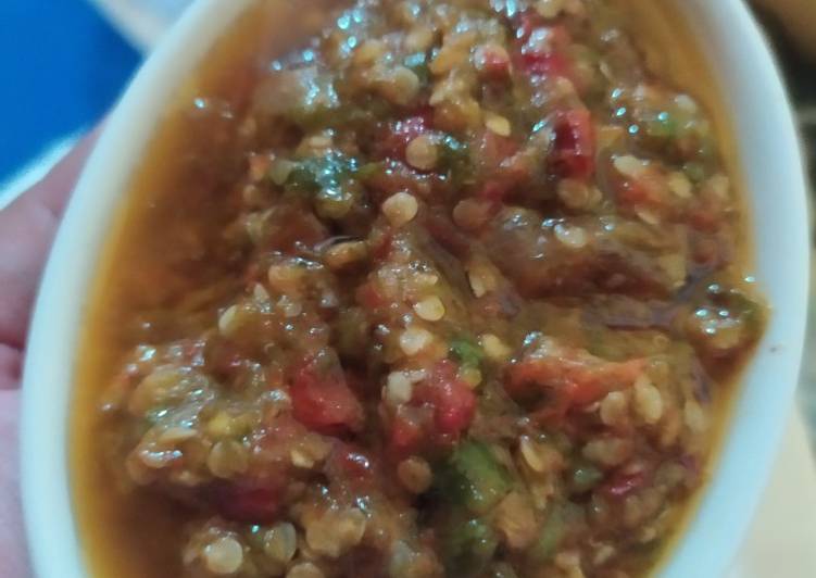 Resep Sambal Seh-hah, Enak Banget