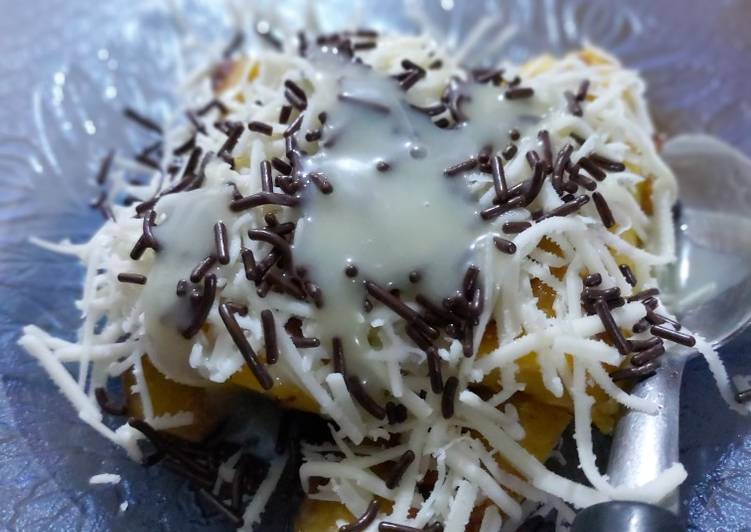 {Resep Pisang Bakar Keju Ceres Kekinian