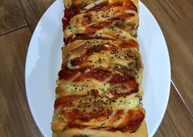 Cara Gampang Menyiapkan Oat Parmesan Sausage Pull Apart Bread / Roti Tarik Sosis Parmesan Oat – Lengkap rasa, syuper enak? yang Sempurna