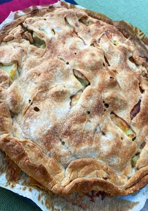 Une photo de Tourte au poulet et pomme de terre