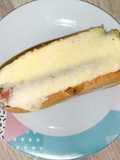 Cachorro quente no forno