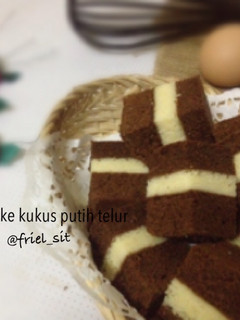 Foto resep Cake kukus lapis dari putih telur