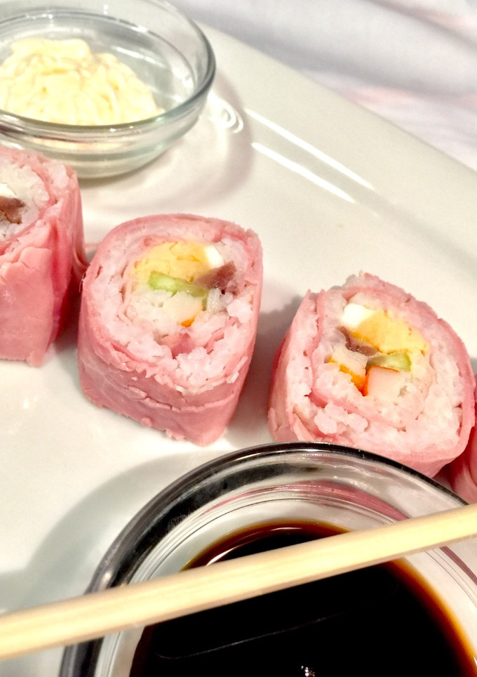 Una foto de Falso sushi