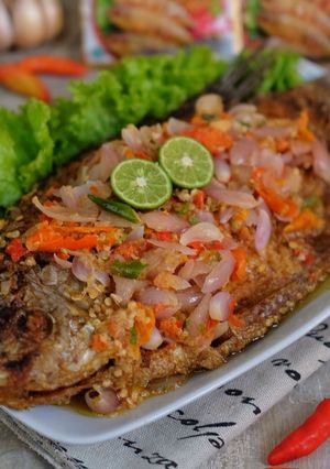 Foto resep Gurame cobek