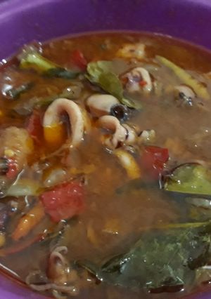 Foto resep Cumi cumi pedas