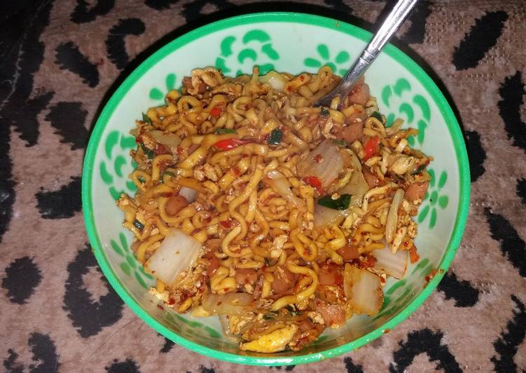 Resep Mie setann sederhana Anti Gagal