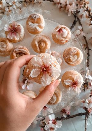 Foto di Roselline di pasta sfoglia