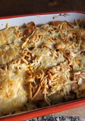 Una foto de Gratinado casi vegetariano