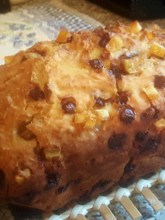 Una foto de Irish Soda Bread (Pan de Soda)(con harina de Espelta y en Panificadora)