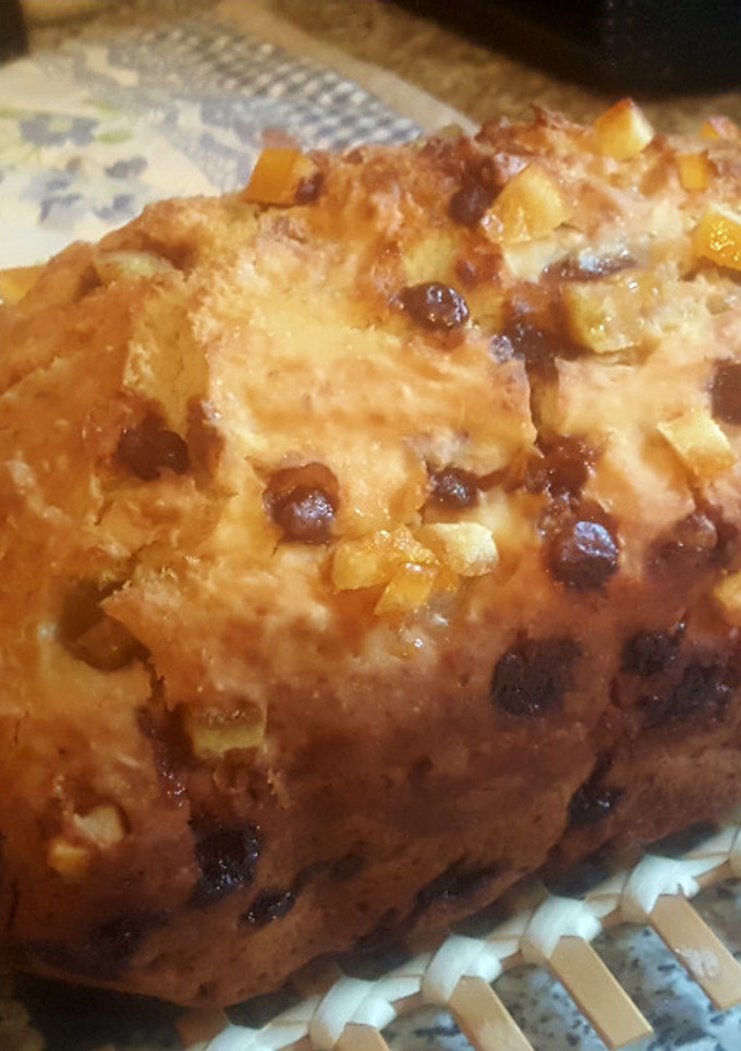 Una foto de Irish Soda Bread (Pan de Soda)(con harina de Espelta y en Panificadora)