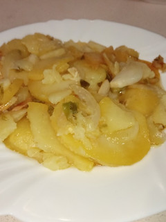 Una foto de Patatas a lo pobre