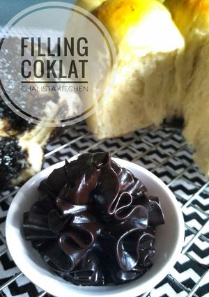 Foto resep Filling coklat/ selai coklat / isian roti