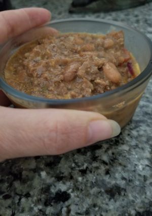 A picture of Dad's Chili.