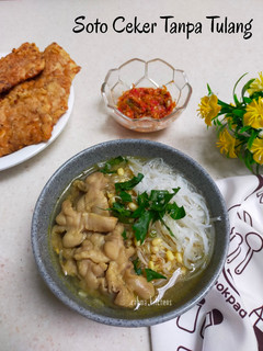 Foto resep Soto Ceker Tanpa Tulang
