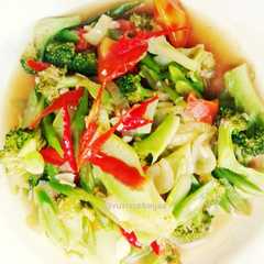 รูปของ Brokoli Buncis saus Garlic