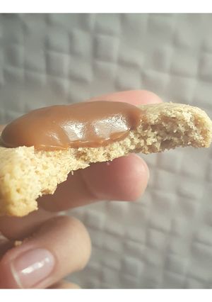 Una foto de Pepas integrales con dulce de leche 🤎