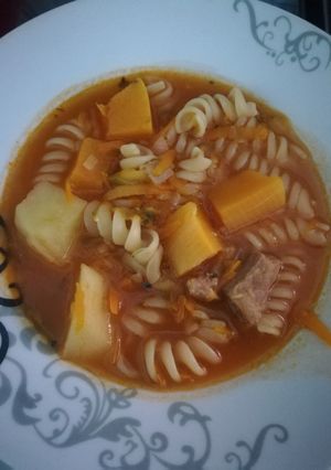 Una foto de Guiso de verduras para el frío !
