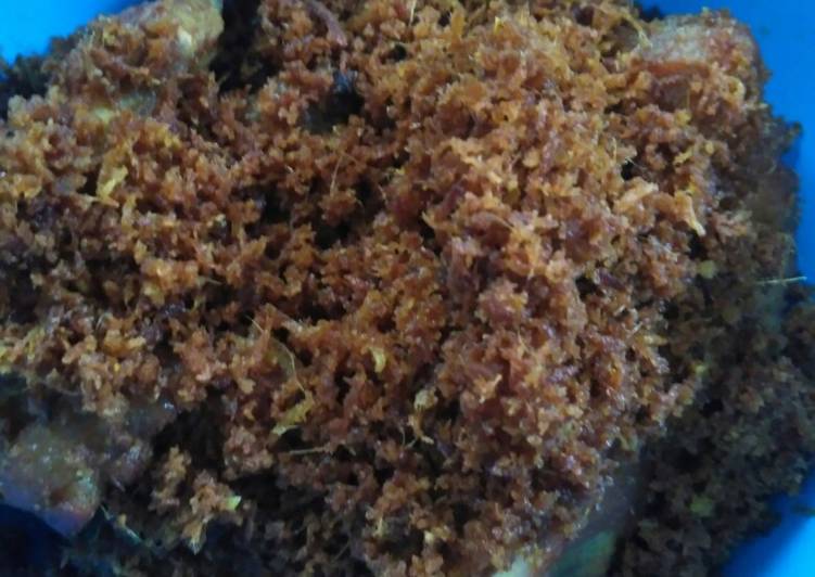 Cara Gampang Membuat Ayam goreng kelapa yang Enak Banget