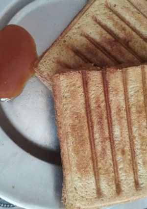 A picture of Veg sandwich.