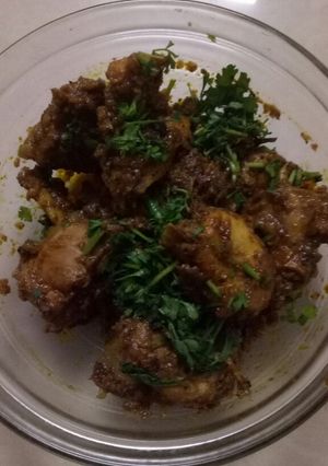 A picture of Roasted chicken.