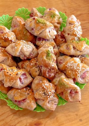 Töltött sajtos papucs recept fotója