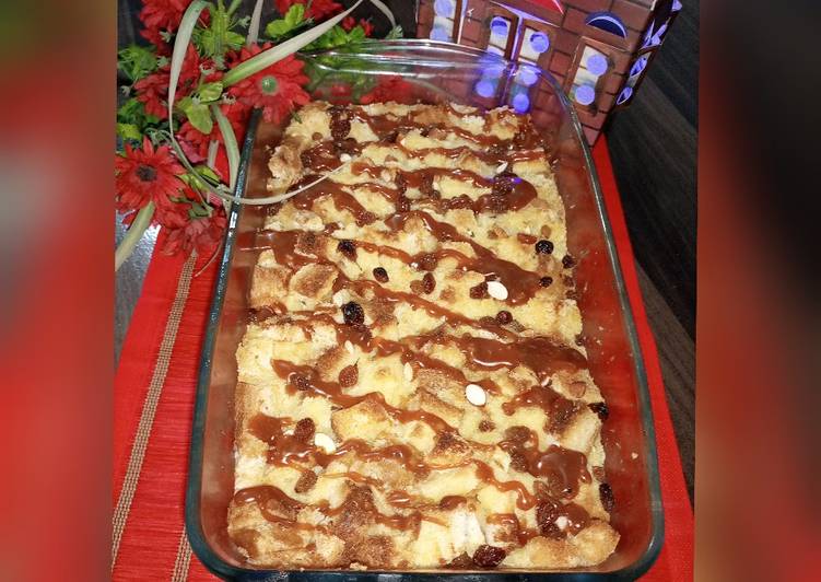 Simple Way to Make Homemade Creamy Bread Pudding