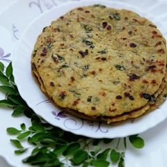 A picture of Nutritious Moringa Parantha.