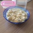 Meatball with creamy mushroom sauce (mpasi 1y+ / menu balita)