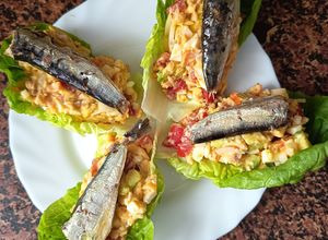 Una foto de Cogollos rellenos
