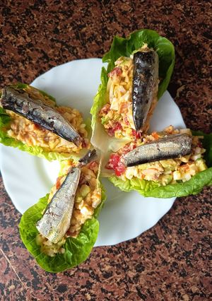 Una foto de Cogollos rellenos