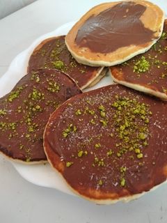 صورة لوصفة بان كيك 🥰