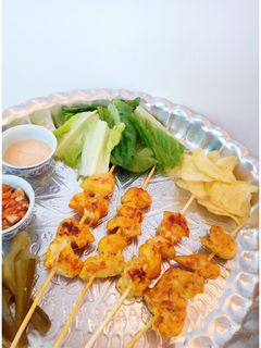 عکسی از دستور جوجه کباب تابه ای